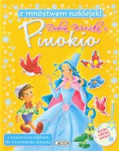 Obrazek Dobra Wróżka i Pinokio Z mnóstwem naklejek!