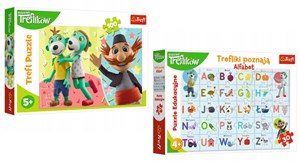 Picture of Trefliki Alfabet + puzzle 100 el
