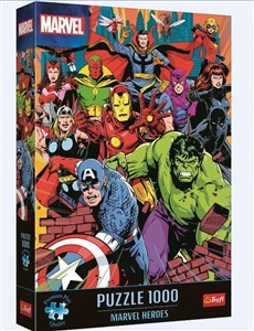 Obrazek Puzzle 1000 Premium Plus Marvel Heroes