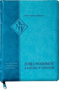 Picture of Nowy Testament NPD suwak paginatory turkusowy