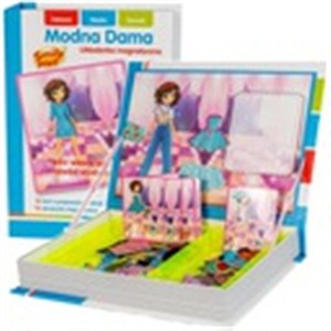 Obrazek Układanka magnetyczna Modna dama