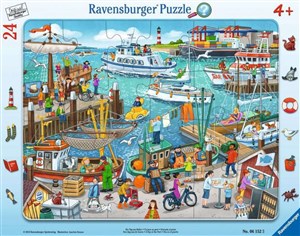 Picture of Puzzle 2D 24 ramkowe Dzień w porcie 6152