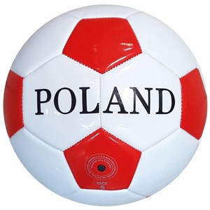 Picture of Piłka nożna polska biało-czerwona