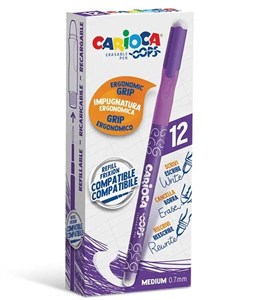 Picture of Długopis wymazywalny Carioca Oops, fioletowy (43039/09)