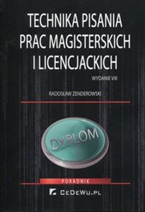 Picture of Technika pisania prac magisterskich i licencjackich