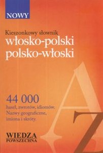 Obrazek Kieszonkowy słownik włosko-polski polsko-włoski