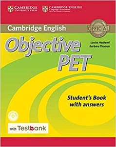 Picture of Objective PET Student's Book with Answers with CD-ROM with T