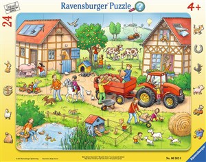 Picture of Puzzle 2D 24 ramkowe Moja mała farma 6582