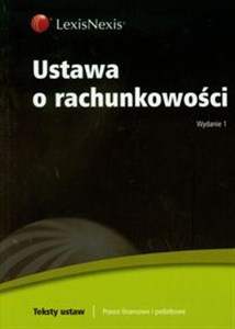 Picture of Ustawa o rachunkowości