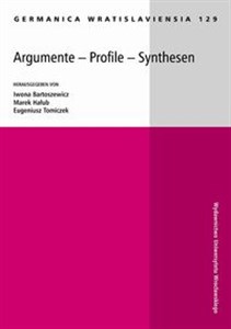 Obrazek Germanica Wratislaviensia 129 Argumente - Profile - Synthesen