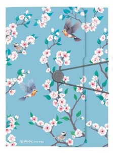 Picture of Teczka rysunkowa A4 z gumką Ladylike Birds