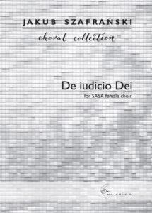 Picture of De iudicio Dei na chór żeński SASA