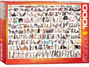 Picture of Puzzle 1000 Świat kotów