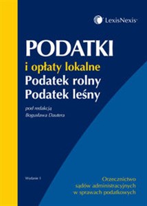 Obrazek Podatki i opłaty lokalne. Podatek rolny. Podatek leśny