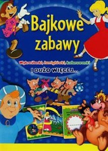 Picture of Bajkowe zabawy Wykreślanki, łamigłówki, kolorowanki i dużo więcej...
