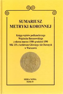 Picture of Sumariusz Metryki Koronnej Tom IV