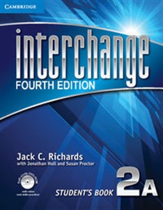 Obrazek Interchange Level 2 Student's Book A with Self-study DVD-ROM and Online Workbook A Pack