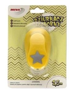 Picture of Dziurkacz ozdobny - Gwiazda 2,5cm MIX
