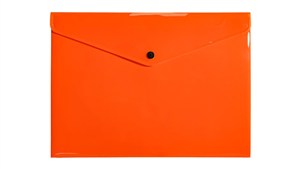 Picture of Teczka A4 kopertowa PP neon pomarańczowy
