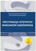 Specyfikac... - Baran Andrzela Gawrońska, Marta Mikulska-Nawacka -  Książka z wysyłką do UK