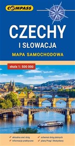 Obrazek Czechy i Słowacja mapa samochodowa 1:500 000
