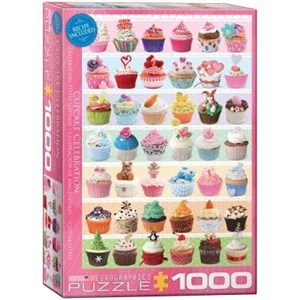 Picture of Puzzle 1000 Słodkie babeczki