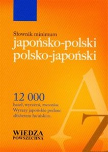 Obrazek Słownik minimum japońsko-polski polsko-japoński
