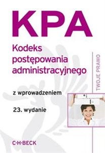 Obrazek Kodeks postępowania administracyjnego