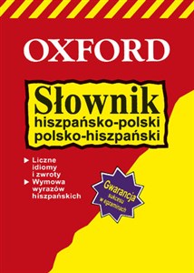 Picture of Słownik hiszpańsko-polski, polsko-hiszpański