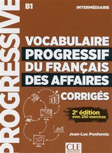 Obrazek Vocabulaire progressif B1 klucz odpowiedzi