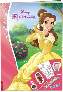 Obrazek Disney Księżniczka Kolorowanka i naklejki