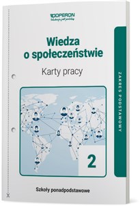 Picture of Wiedza o społeczeństwie 2 Karty pracy Zakres podstawowy Szkoła ponadpodstawowa