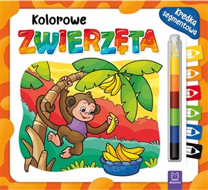 Picture of Kolorowe zwierzęta Kredka segmentowa
