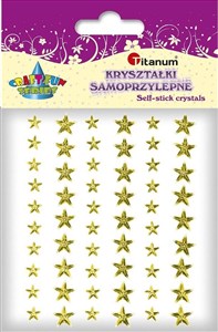 Picture of Kryształki samoprzylepne gwiazdki złote