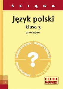 Obrazek Język polski 3 ściąga Gimnazjum