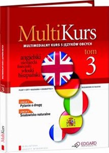 Obrazek Multikurs t. 3 Lekcja 5 i 6 Multimedialny kurs 5 języków obcych