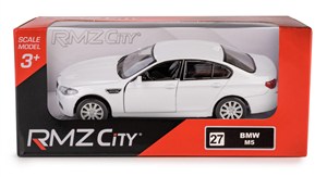 Obrazek RMZ City BMW M5 biały w skali 1:32