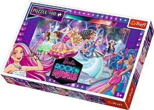 Picture of Puzzle Barbie Królowe rocka 100