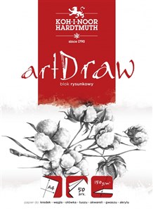 Obrazek Blok rsunkowy Art Draw A4 50 arkuszy