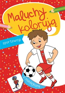 Obrazek Maluchy kolorują  Sportowcy