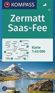 Picture of Zermatt Saas-Fee 1:40 000 Kompass