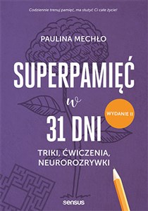 Obrazek Superpamięć w 31 dni Triki, ćwiczenia, neurorozrywki