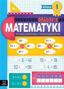 Picture of Mistrz matematyki klasa 1 Ćwiczenia uzupełniające i zabawy matematyczne