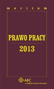 Obrazek Meritum Prawo Pracy 2013