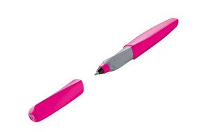 Obrazek Pióro kulkowe Twist różowe + 2 naboje