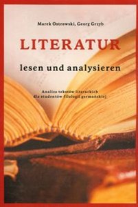 Obrazek Literatur lesen und analysieren Analiza tekstów literackich dla studentów filologii germańskiej