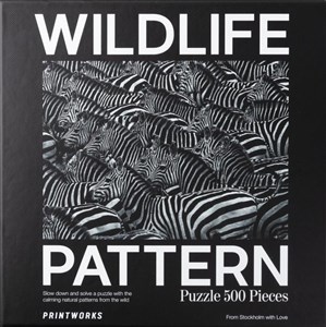 Picture of Puzzle Wildlife Pattern Zebra 500