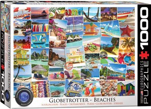 Obrazek Puzzle 1000 Globetrotter Beaches 6000-0761