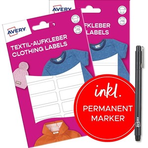 Obrazek Naklejki na ubrania - 46x13mm