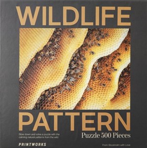 Picture of Puzzle 500 Wildlife Pattern Bee